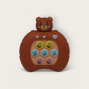 Bear Face Bubble Memory Toy