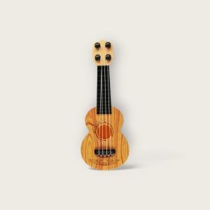 قيثارة ألعاب خشب الصنوبر بتصميم الدوامة المنحنية