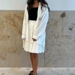 طقم بدلة ثلاثي بخطوط ناعمة – بليزر، فيست