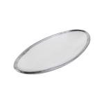 6-Piece Glass Serving Plate (Textured Edges)