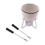 Porcelain Fondue For Cheese & Chocolate