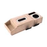 صندوق مسند الذراع مع منديل وحامل