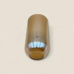 Minimalist Glass Candle Holder with Cream Candle