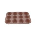 Silicone Cookstyle Cup Cake Mold 12 in 1