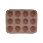 Silicone Cookstyle Cup Cake Mold 12 in 1