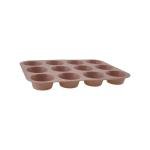 Silicone Cookstyle Cup Cake Mold 12 in 1