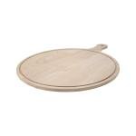 Wood Round Pizza Plate