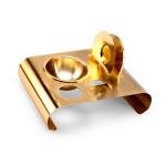 صينية تقديم معدنية للمشروبات والتسالي