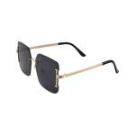 Rider - Rimless Square UV400 Sunglasses