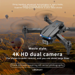 4K Ultra HD Dual Camera Foldable Drone with GPS & WiFi FPV