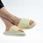 سليبر بنعل سميك للمنزل انيق ومريح