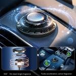 Vortex Solar-Powered Rotating Car Air Freshener