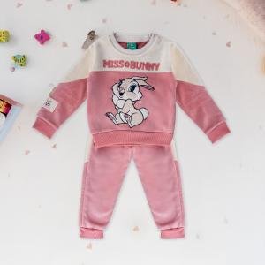 بيجامة شتوية للأطفال بتصميم أرنب