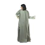 Graceful Button Embellished Sand Flow Abaya