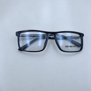 GREY JACK Classic Matte Black Wayfarer-Style Blue Light Blocking Eyeglasses