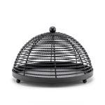 Elegant Metal Dome Food Cover with Tray