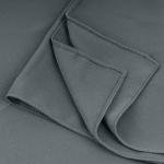 Cotton and Chiffon Scarf with Fine Stitch Edges - Moss Grey