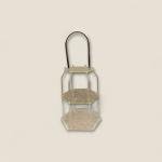 Gold Flakes Acrylic 3-Tier Stand