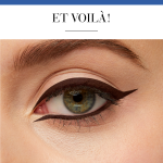 Non-sticky eyeliner for intense definition