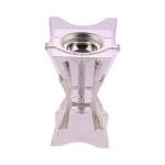 Incense burner made of transparent acrylic