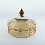 decorative Serving Dish With Acrylic Lid