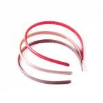 أطواق شعر بلاستيكية رفيعة غير قابلة للانزلاق