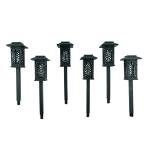 Solar Lawn Lamp 6 Piece