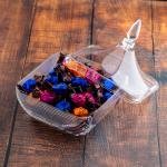 Luxurious Glass Candy Jar with Lid 