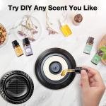 Vortex Solar-Powered Rotating Car Air Freshener