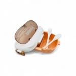 Compact YUMMY Lunch Box with Cutlery Set