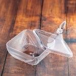 Luxurious Glass Candy Jar with Lid 