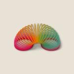 لعبة السلك الحلزوني قوس قزح – الشكل الدائري الكلاسيكي