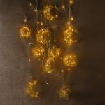 5 Moon Shape & 5 Star Shape Connecting Lights