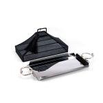 صينية فاخرة للحلويات الهندية بمقبض مسمار على طراز كارتييه، غطاء قماش قطني