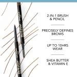 Bourjois Twist Brow Reveal Micro Pencil Dark Brown 003