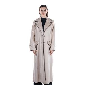 ترنش كوت مع جيوب بغطاء