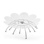 Acrylic Serving Flower-Shaped Plate 