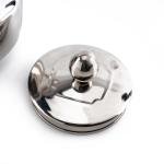 Square-shaped Stainless Steel Teapot with Handle