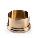 Steel travel plate stand for buffet plates