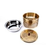 Luxury Laser-Cut IndianFood & Water Warmer
