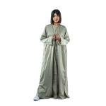 Graceful Button Embellished Sand Flow Abaya
