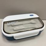 Bento-Style Lunch Box with Cutlery 