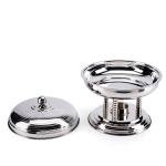 دفاية طعام هندية فاخرة 3 لتر - فضي