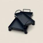 طقم صواني تقديم مستطيلة (عدد 2)