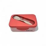 Minimalist Bento Lunch Box with Spork