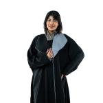 Sophisticated open-front design with a contrasting lapel details