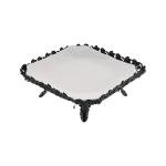 Decorative Serving Plate with Ornate Stand