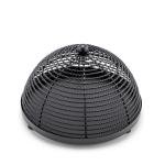 Elegant Metal Dome Food Cover with Tray