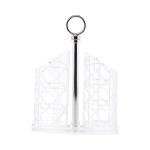 Elegant crystal spoon holder