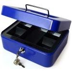 Lockable Metal Cash Box With Handle